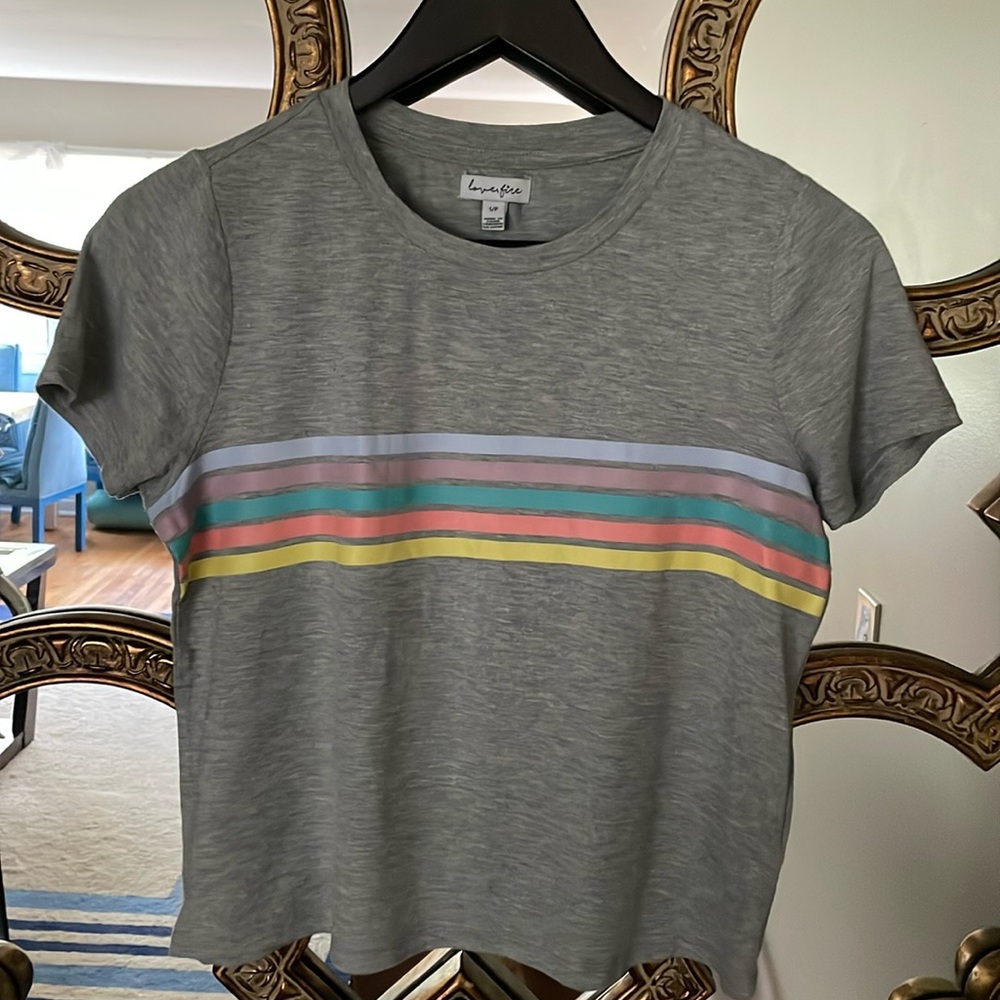 Love, fire shirt